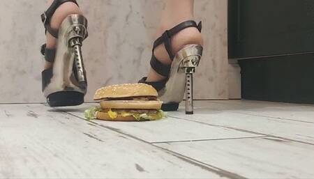 New rock heels demolish food