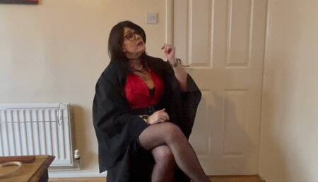 Mr Cooper gets spanked