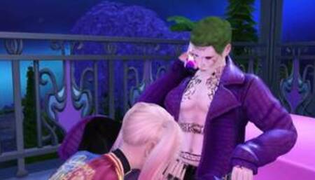 Harley & Joker Had Rough Sex - 3D Hentai