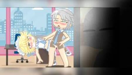 [Gacha sex, heat] PART 3/4 Principle fucks a student.