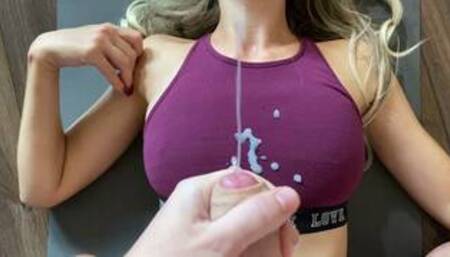 Can't Stop Fucking Friend's Wife While She Is Doing Yoga