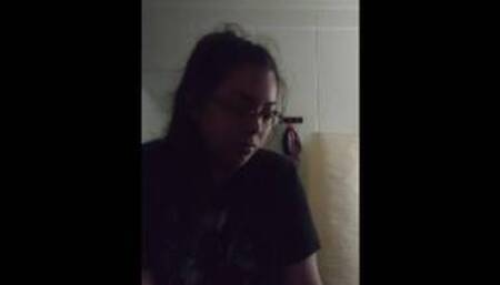 Pissed her off so I made her suck my dick