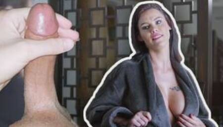 Jerking off to PETA JENSEN (Stepmom Video + Cumshot Fountain)