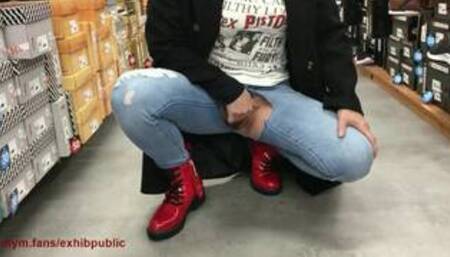 No Panties in a Shoe Store