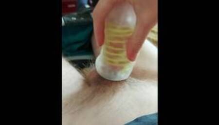 TEENJERKS OFF AND MOANS SWEETLY WHILE FILMING HIMSELF ON THE PHONE