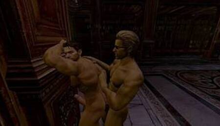 Resident Evil Lost in Nightmares Alternative Ending, Albert Wesker and Chris Redfield
