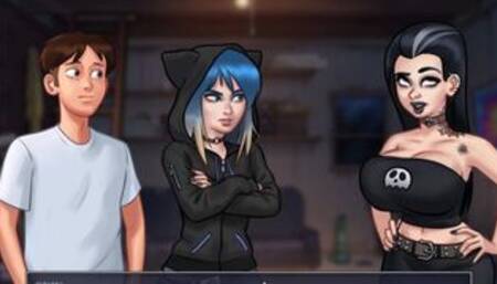 [Gameplay] Summertime saga - Eve gave me a handjob