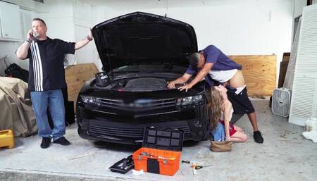 Naughty Brannon Rhodes and Lilly Lit's petite video