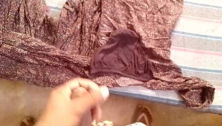 My mommy and stepsister panties' my masubrarion part-2