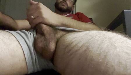 Outdoor Balcony Cock Jerk