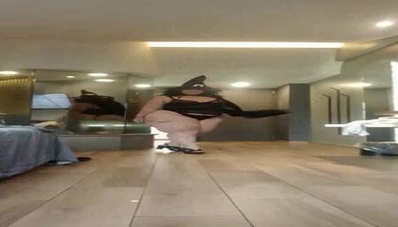 I'm Sarita the little witch pumps milk let my powerful hands take care of it