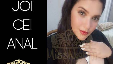 JOI CEI you like to swallow semen do it from my ana pig