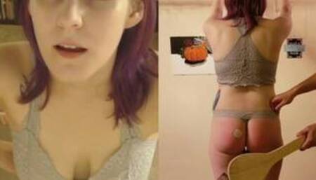 Split Screen Spanking