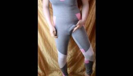 Spandex and Leggings Try On Haul with my BIG BULGE