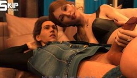 Pandora's Box #26: Boyfriend gets a handjob from mistress & fucks his girlfriend after (HD Gameplay)