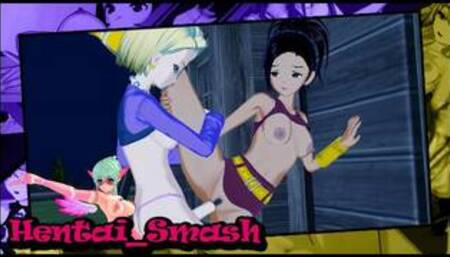 Kale gets fucked by futa Android 18 - Dragon Ball Super Futanari Hentai.