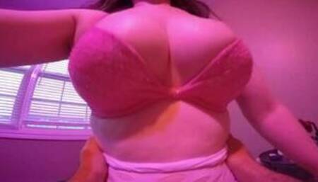 Sexy G-string stripper lap dance grinding on my dick! SO HOT!!!