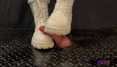 CBT in Combat Boots with TamyStarly (2 POVs) - Bootjob, Ballbusting, Trampling, Femdom, Shoejob, Crush, Ball Stomping, Foot Fetish Domination, Footjob, Cock  Board