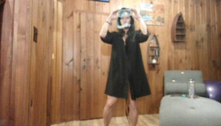 snorkel sexy striptease