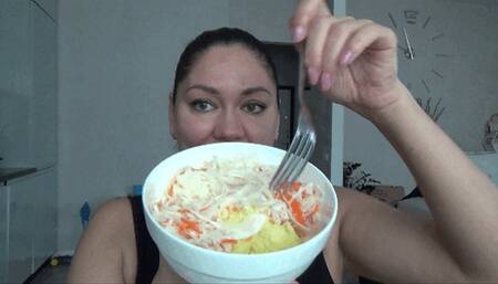 POTATO AND CABBAGE IN MY MOUTH