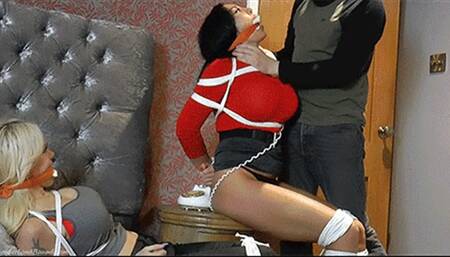 Stella & Mila in: The 'About That Snatched Lady Consignment' Affair & Miss Amora Falls Right into a Well-Sprung Yuletide Babe-Trap! (HD)