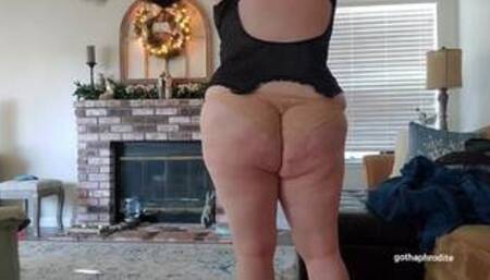 Goth Girl Strip Teases, Talks Dirty, and Makes a Mess