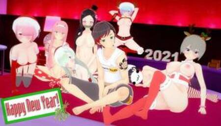 3D Hentai: CHRISTMAS ORGY (HAPPY NEW YEAR!)