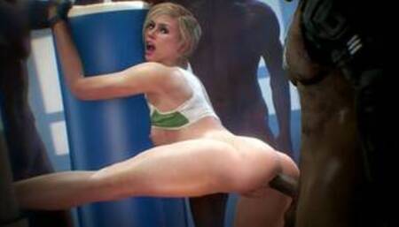 Cassie Cage Gangbang At The Gym Blacked (Animation W/Sound) (loop)