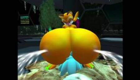 Marine the Raccoon X Sonic OC