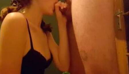 Cruel tease and denial blowjob - last day of #nnn