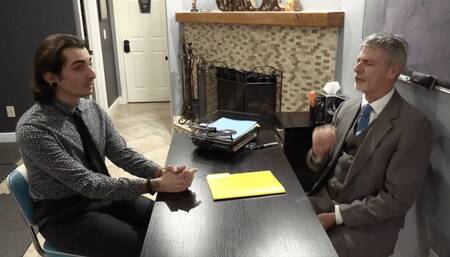 Office Domination Gay Tickling HandJobs - PART 1 With Johnny Mercy & Richard Lennox (HD 1080p MP4)