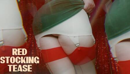 Red Stocking Tease