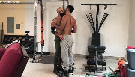 Raw gym sex