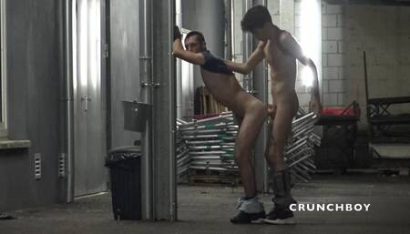 Slut fucked ra by badboy outdoo rin the night