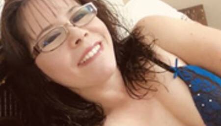 Beautiful MILF greets you in bed, in lingerie after work. Sweet Voice,Teasing, Touching ASMR