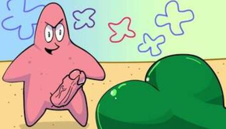 PATRICK FUCKS PLANKTON! Spongebob rule 34
