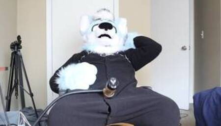 Fursuit Cock Milking with the Venus Milking Machine