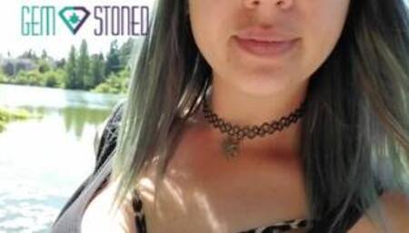 Boob Bouncing and Naughty Public Flashing