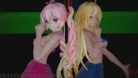 MMD SFW sexy Luka And Lily - Ai Dee - 1089
