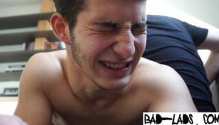 teen ass shaved, spanked and fucked