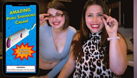 Will you SHRINK YOUR PENIS to be our ORAL SLAVE?