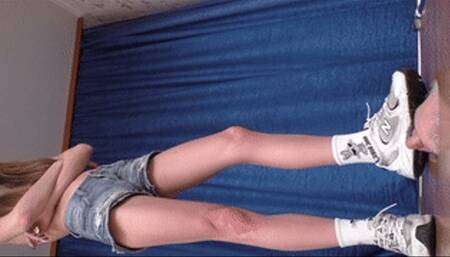 Trampled by New Balance 530 sneakers (part 2 of 4), flo496x 1080p