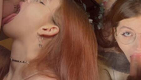 I wanted to watch porn, but I had to fuck a porn actress