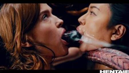 Real Life Hentai - Aliens fuck Jia Lissa & Rae Lil Black