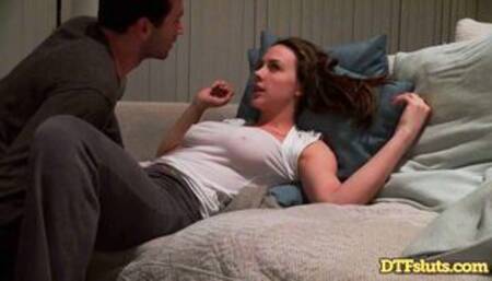 Chanel Preston finally decides to let him pound her silly