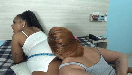 Farting reverso, part 2, by Manu Albertine and Veronica Lizz, (cam by Renan) FULL HD