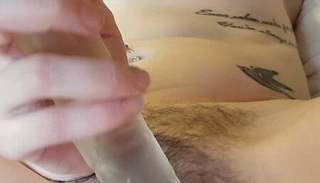 Stuffing her nerdy pussy with D&D dice