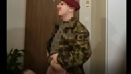 Swiss straight military recruit seduced