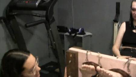 Ezra's audition in the stocks " wow, could be the most perfect feet we have seen in here!"