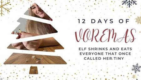 The Tiny Elf Becomes a Hungry Giantess